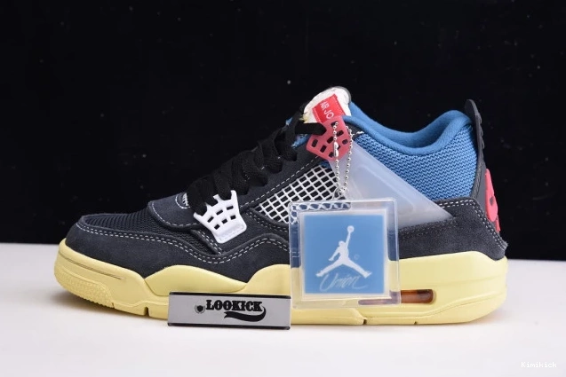 1039 RETRO JORDAN AIR 4 UNION GoAnywhere NOIR OFF DC9533- 0520